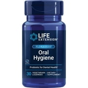 Life Extension FLORASSIST Oral Hygiene  Probiotic, Promotes Overall Oral Health  Gluten-Free, Vegetarian  30 Lozenges