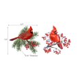 thumbnail image 2 of Lot De 2 Torchons Suédois Winter Cardinal, 2 of 3