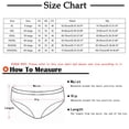thumbnail image 3 of XuJwPNcy Women Panties Plus Size Full Coverage Briefs High Waist Cotton Underwear Lace Comfy Underpants 3 Pack, 3 of 5