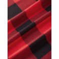 thumbnail image 4 of Christmas Family Pajamas Matching Set Plaid Pattern Holiday Sleepwear Set with Dog Shirt, 4 of 7