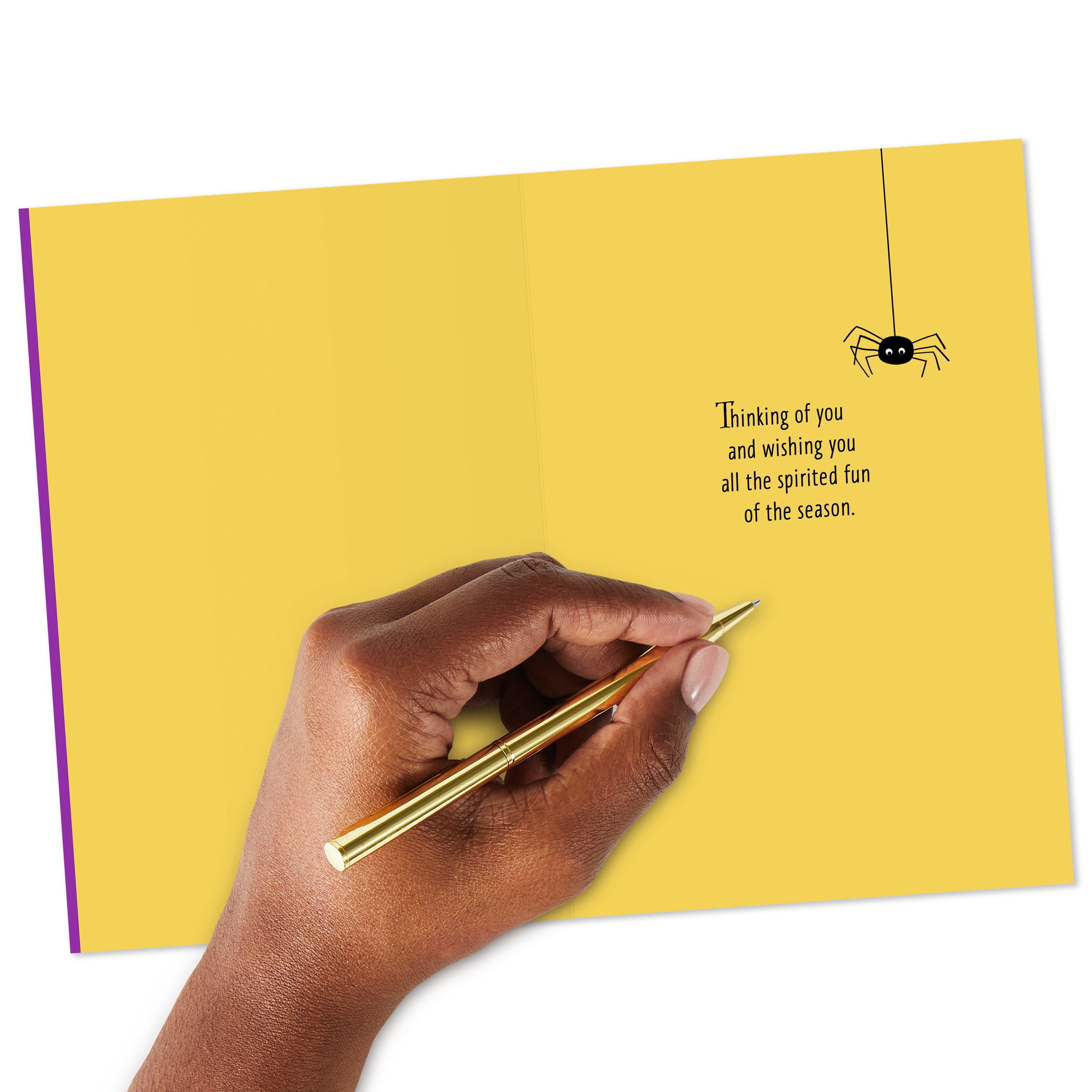 Hallmark Halloween Card (Thinking of You Across the Miles), 1 Count