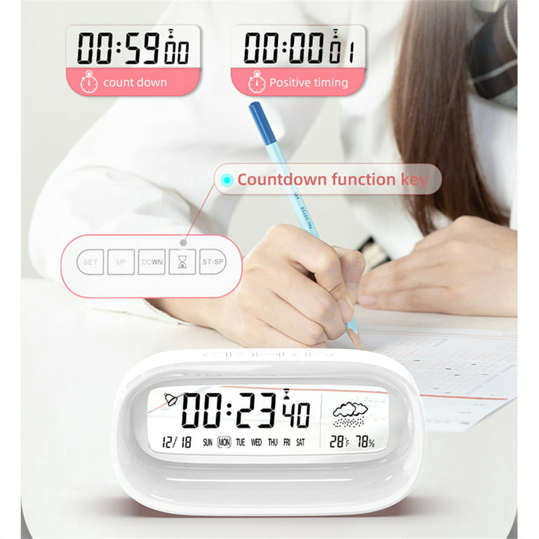 Digital Clock-Thermometer-Calendar