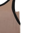 thumbnail image 3 of Women's 2 Piece Pajamas Comfy Sleeveless Cool Lightweight Pj Set Pajama Set Summer V Neck Cami Shorts Set Soft Spring Loose Brown Medium, 3 of 5