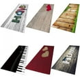 thumbnail image 2 of Lovegab 3D Printed Thicken Flannel Area Rug Non Slip Backing Soft Floor Mat Home Decorative Carpet Pad for Living Room Kitchen, 40*60cm, 2 of 7