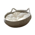 thumbnail image 2 of Cesta para cama para gatos Yuyangstore nido de perrera resistente a los arañazos con cojín, 2 of 8