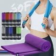 thumbnail image 2 of Cooling Neck And Face Sweat Workout Towels, Breathable Chilly Towel for Yoga, Sports, Gym, Camping and Outdoor Activities,Grey C, 2 of 7