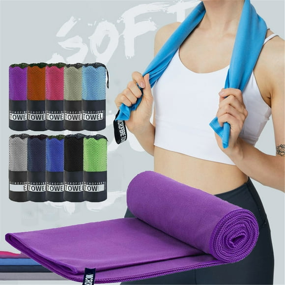 Serviettes pour le Cou et le Visage, Serviettes de Sueur, Serviettes d'Entraînement, Serviette de Camp, Serviette Glacée, Serviette Douce et Respirante, Serviette Fraîche pour Yoga, Sport, Gym, Camping