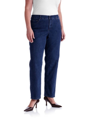 Slimming Classic Fit Straight-Leg Jeans 