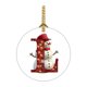 thumbnail image 5 of 2024 26 Letter Christmas Snowman Christmas Pendant - Acrylic Car Pendant Saint, 5 of 5
