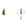 thumbnail image 1 of Estatua de reloj de , escultura de animal, adorno acrílico, figura decorativa con números para escritorio, entrada, mesa, cen, 1 of 8