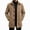 Khaki-10, variant on LONKITO Mens Peacoat Long Jackets Relaxed Fit Outerwear Coats with Pockets for Fall Winter Clothes