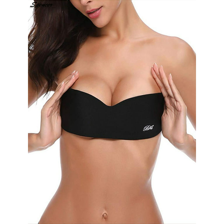 Spencer Womens Deep V Strapless Invisible Bras India