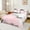 Pink, variant on Manfei Watercolor Artwork Bed Sheets 4pcs, Purple Gray Aesthetic King Sheets, Ombre Oil Painting Sheet Set, Microfiber Bedroom Decor