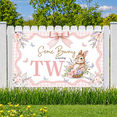 thumbnail image 5 of Pastel Style Bunny Birthday Banner for Kids Spring Easter Party Decoration, 5 of 7