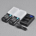 thumbnail image 5 of Batería LP E6 LP-E6 LP E6N, batería de 2650mAh + cargador para cámara Canon 5D Mark II III IV 80D 70D 60D 6D EOS 5Ds 5D2 5D3 5DSR 5D4, 5 of 5