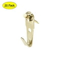 thumbnail image 1 of Ganchos para cuadros Uxcell 30lbs Kit de ganchos para marcos de fotos con clavos 20Pack, 1 of 5
