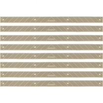 GripStrips Anti-Slip Treads - 8 Pack, Beige (32" x 2") - Outdoor Non-Slip Tread Strips - Waterproof Safety Traction Strips for Stairs, Ramps, Boats, Ladders, Wood, Concrete, Metal