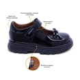 thumbnail image 2 of Zapato escolar Coqueta para niña de charol negro Thunder con moño, 2 of 7