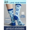 thumbnail image 7 of Kalon 6 Pack Women's Christmas Crew Socks Gift Set (6-9, Classic Christmas), 7 of 7