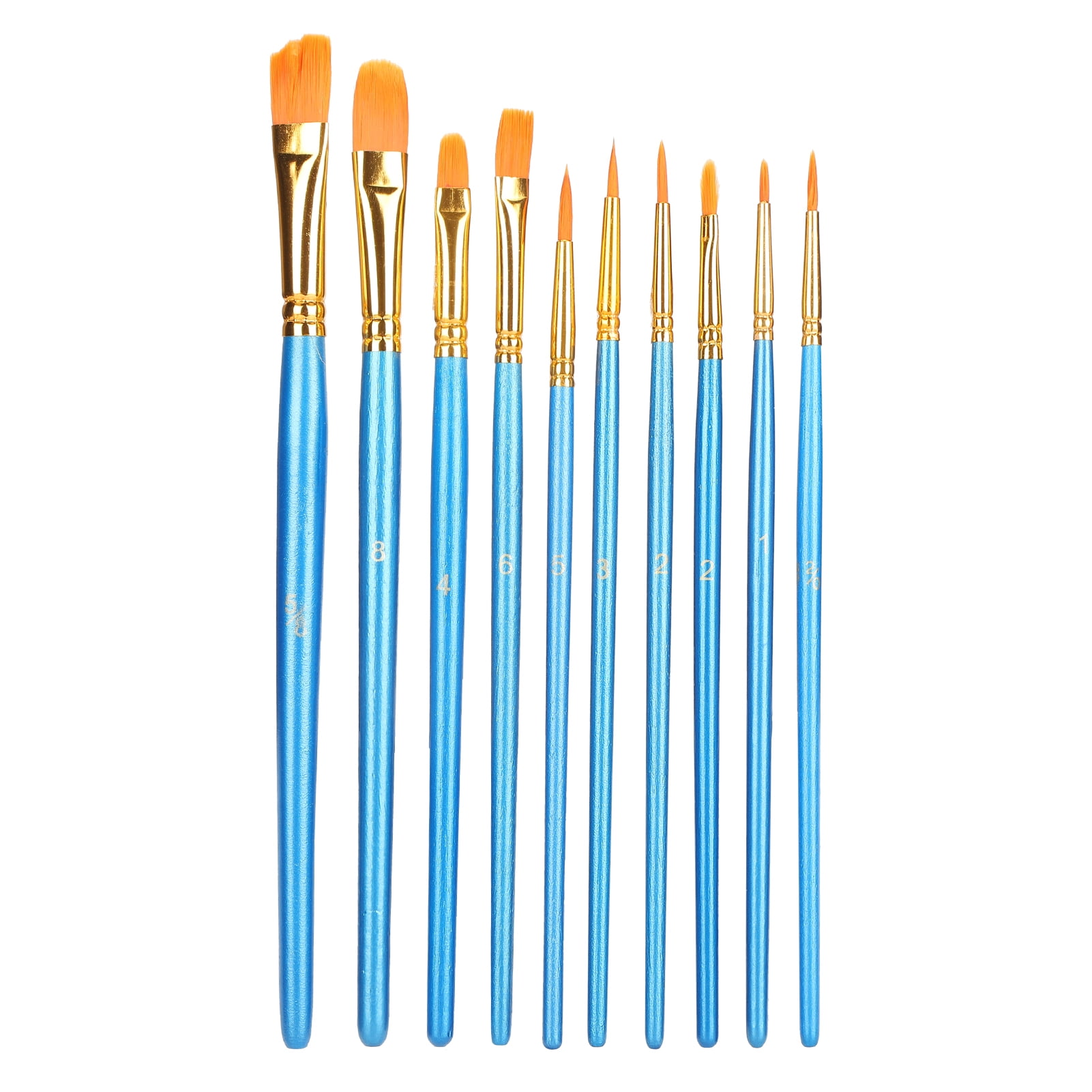 Acrylic Paint Brushes Set, Nylon Hair Paint Brush Oil Painting Brush