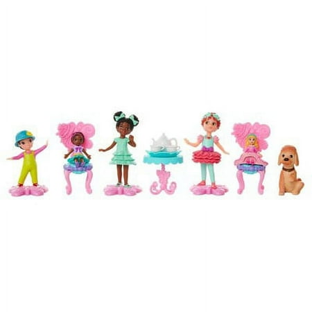 Disney Fancy Nancy Tea Party Collectible Figurine Set