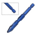 thumbnail image 3 of 1Xdrill Bit 6-12Mm Drill Bits Carbide Drilling For Wall Glass Wood Metal Tiles 6Mm 8Mm 10Mm 12Mm Length 90Mm Handle 6.35Mm 10Mm Fangkenuo, 3 of 9