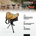 thumbnail image 3 of Travel Chair Slacker Chair, Outdoor Portable Tripod Chair with Repreve Fabric, Recycled Material, Camping Stool, 3 of 5