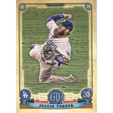 2019 Topps Gypsy Queen #221 Justin Turner Los Angeles Dodgers Baseball