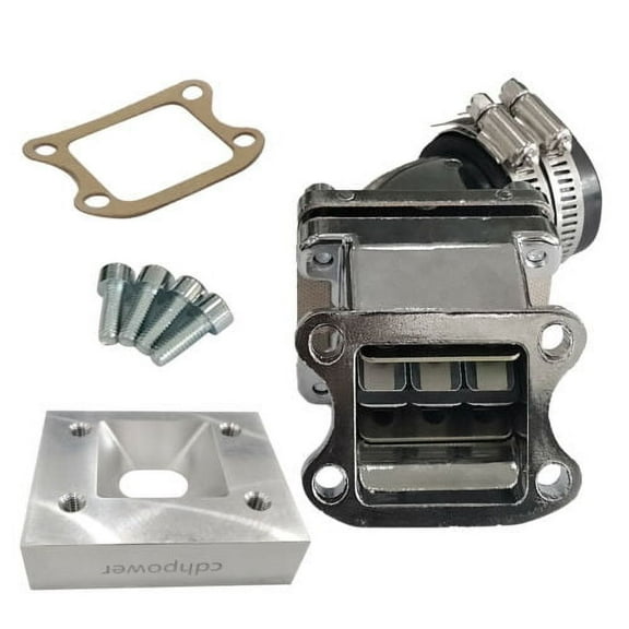 CDHPOWER Dio Reed Valve Set, Reed Valve Kit and Block ForGas Motorized Bicycle