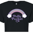 thumbnail image 3 of Polly Pocket - Polly Pocket Rainbow Logo - Junior's - Women's Cropped T-shirt, 3 of 5