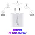 thumbnail image 5 of 20W PD USB Type-C USB Charging Adapter For Fast Charging USB Tyoe-C PowerCharger Type-C Wall Adapter, USB Type-C Charger Block, 5 of 5