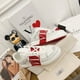thumbnail image 1 of Va1entt1no (V.T) Zapatos De Hombre De Alta Calidad Moda De Los Hombres Venta Caliente Primavera Verano Clásico Estilo Todo Combinado Letra Zapatillas De Deporte Blanco Con Cordones Tamaño : 38-44 Gao Jiahui unisex, 1 of 2