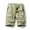 Khaki, variant on Njoeus Men's Cargo Shorts Mens Elastic Waist Zipper Pockets Short Relaxed Classic Outdoor Work Shorts for Men - Reg & Big & Tall Sizes（M-5XL）