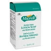 Gojo 215708CT MICRELL NXT Antibacterial Lotion Soap Refill Light Scent 1000ml Bag 8/ctn