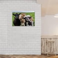 thumbnail image 5 of ADALE Funny Farm Cow Canvas Prints Wall Art Lovely Cattles on Prairie Animal Painting Pictures Contemporary Farmhouse Art Home Decoration Giclee Artwork Framed 16x20 Inch, 5 of 5