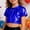 w93# Blue93, variant on Wuxian Kids Shirt Shine Sequins Shirts Crop Top Short Sleeve Round Neck Carnival Performance Glitter Sequin Stretch Tee Dancewear Cute Tops,Black,3-4 Years