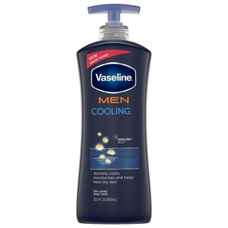 Vaseline Men Cooling Healing Moisture Body Lotion, 20.3 (The Best Body Lotion For Men)