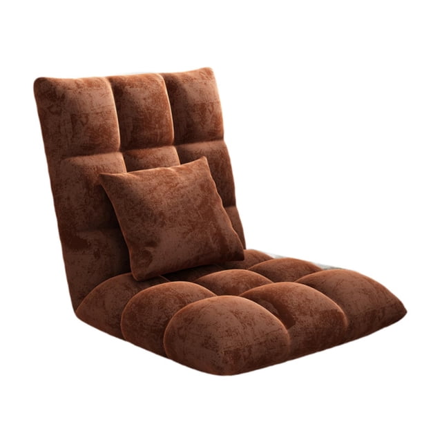 simhoa Canapé de Sol Pliable Doux pour Salon Chambre d'Amis Maison Café