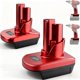 thumbnail image 1 of Pack x2 Adaptadores de batería p/ Mil*wau*ke M-18 a M-12, Adaptador DM20M12 convertible p/ DE*walt 18-60V a Mil*wau*kee 18V Li-ion. Compatible con Mil*wau*kee M-12 12V herramientas eléctricas, 1 of 9