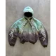 thumbnail image 1 of Sudadera con capucha y cremallera estilo hip hop rock gótico de nueva marca de moda Y2k con estampado de degradado de flechas estilo Harajuku retro de gran tamaño para parejas, 1 of 3
