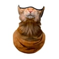 thumbnail image 4 of koolsoo Bandana Visage Respirant Couvre-Visage Foulard Été Rafraîchissant Glacé Cache-Cou Chat Jaune, 4 of 9