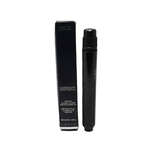 Christian Dior Diorshow Iconic Overcurl Mascara Refill- # 090 Noir / Black 6g/0.21oz