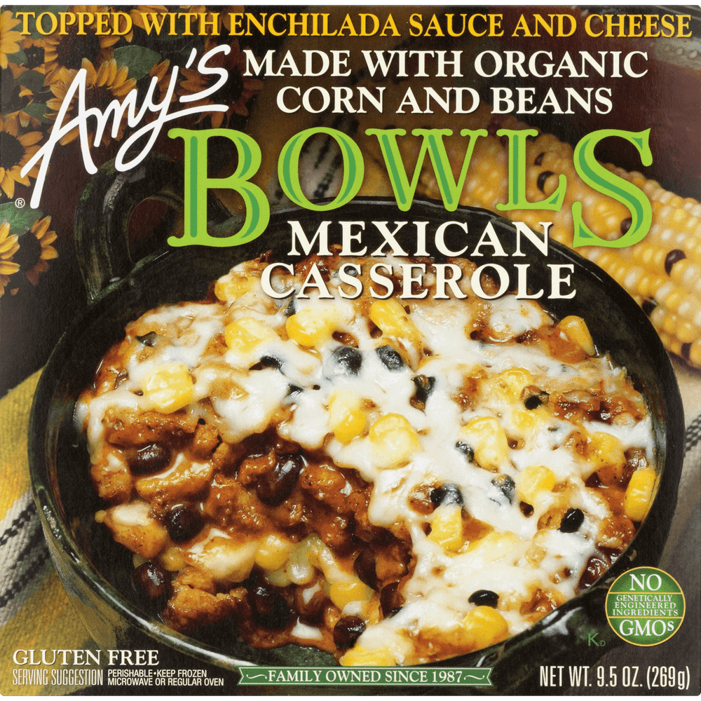 Amy s Frozen Bowls Mexican Casserole Non GMO 9 5 Ounce Walmart Walmart amy-s-frozen-bowls-mexican-casserole-non-gmo-9-5-ounce-walmart-walmart