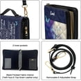thumbnail image 4 of Personalized Leather Bible Covers - Customized Bible Holder for Women - I Can Only Imagine Bible Case for Woman - Christian Gifts, Religious Gifts - Bible Organizer Carrying Bag Large Size, 4 of 5