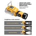 thumbnail image 4 of Lampe de Travail LED 12V Lampe de Poche pour Batterie Li-ion 10.8V 12V Projecteur Rotatif Portable Lumière d'Avertissement LED, 4 of 7