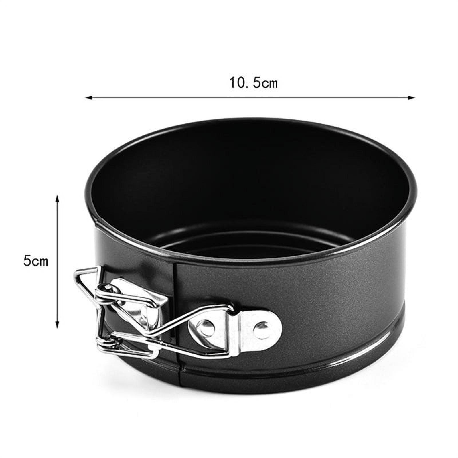 Cake Pan Set - Pack Of 5 Nonstick Round Baking Pans with Removable Bottom, for Mini Cheesecakes