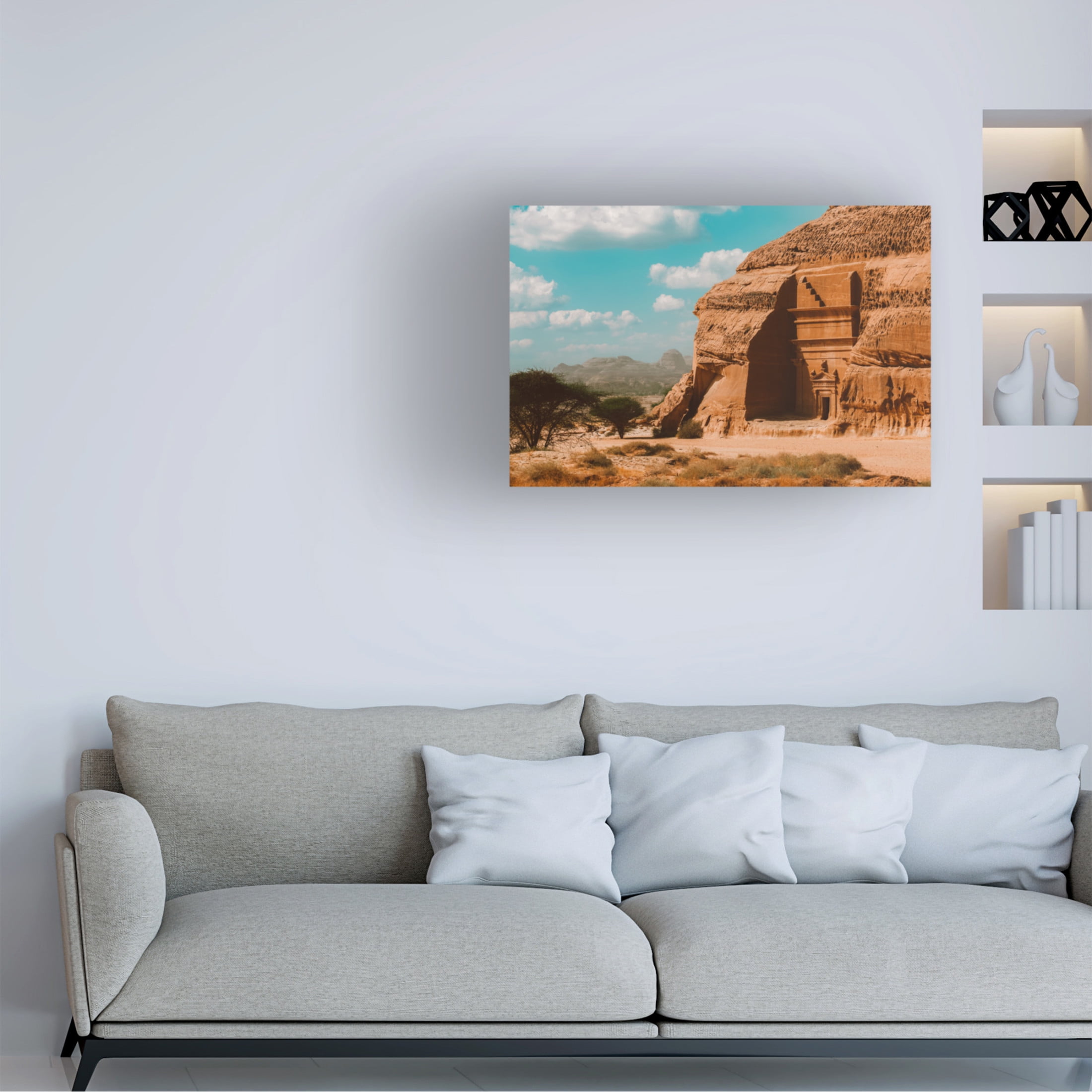 Trademark Fine Art Khaled Alula, Saudi Arabia Canvas Wall Art