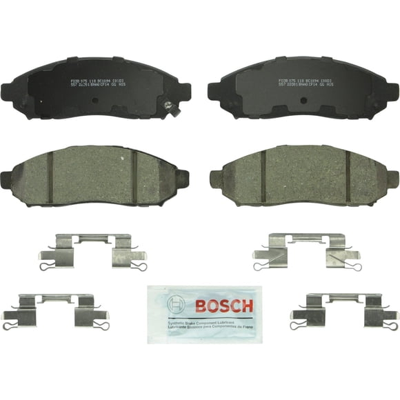 Bosch BC1094 QuietCast Premium Ceramic Disc Brake Pad Set For: Nissan Frontier, Pathfinder, Xterra; Suzuki Equator, Front