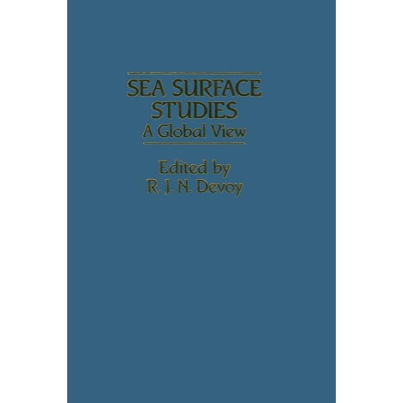 Sea Surface Studies: A Global View, (Paperback)