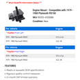 thumbnail image 2 of Engine Mount - Compatible with 1979 - 1980 Plymouth PB100, 2 of 2